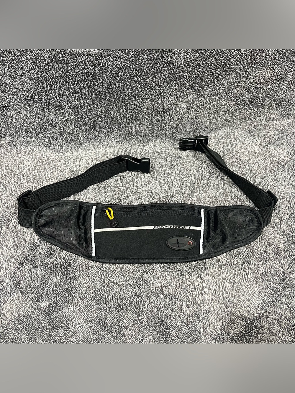 Sportline Run Lite Pack running belt in black unisex